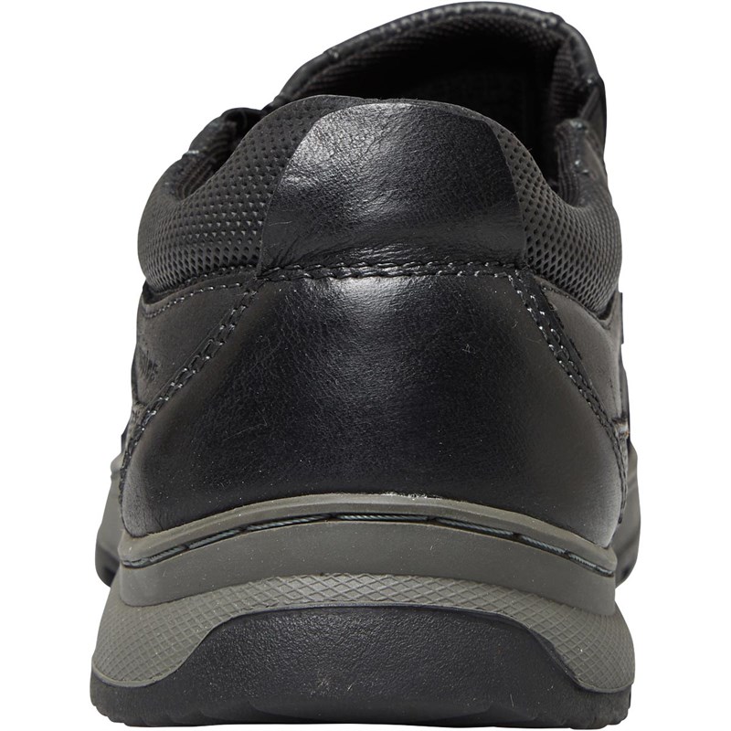 Hush Puppies Mens Jasper Slip On Shoes | Black - Image 4