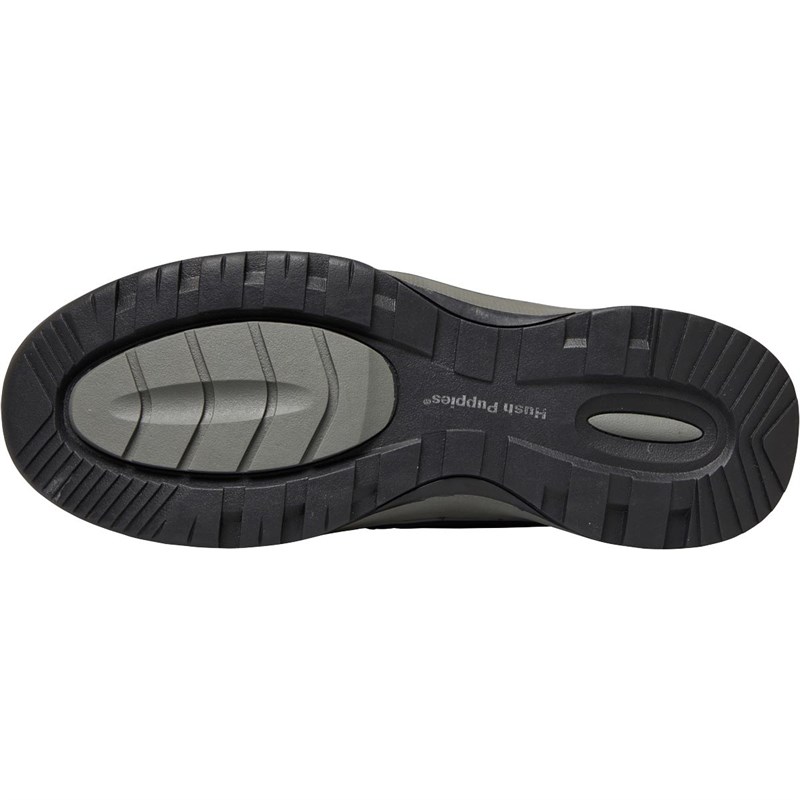 Hush Puppies Mens Tucker Shoes | Black - Image 4
