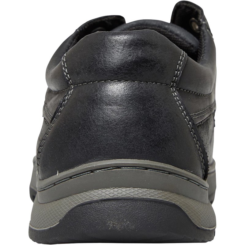 Hush Puppies Mens Tucker Shoes | Black - Image 5